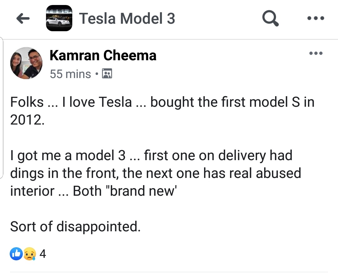 ghost_scot's tweet image. #TeslaQualityIssues 
#TeslaDeliveryIssues 
#TeslaPaintIssues