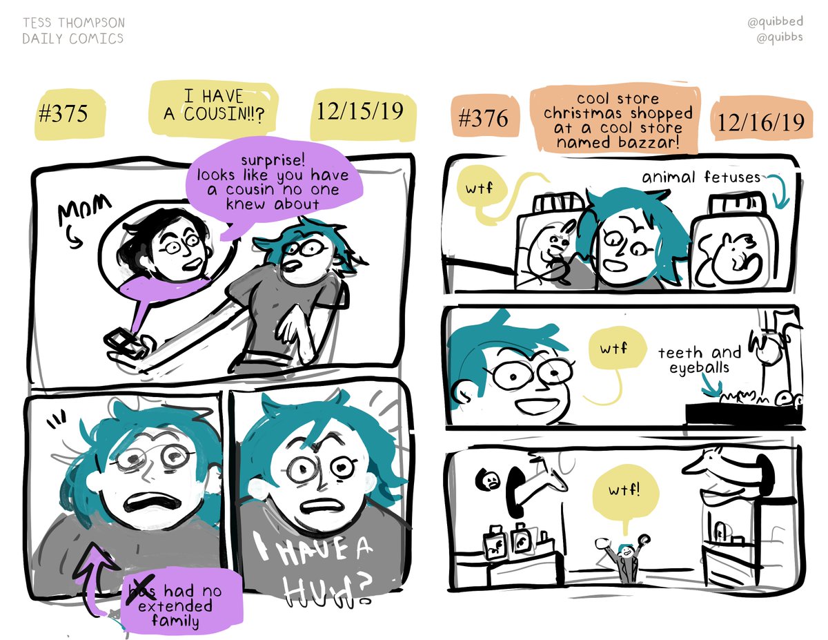 daily comics that i make every day!!! https://t.co/DIKidban1n 