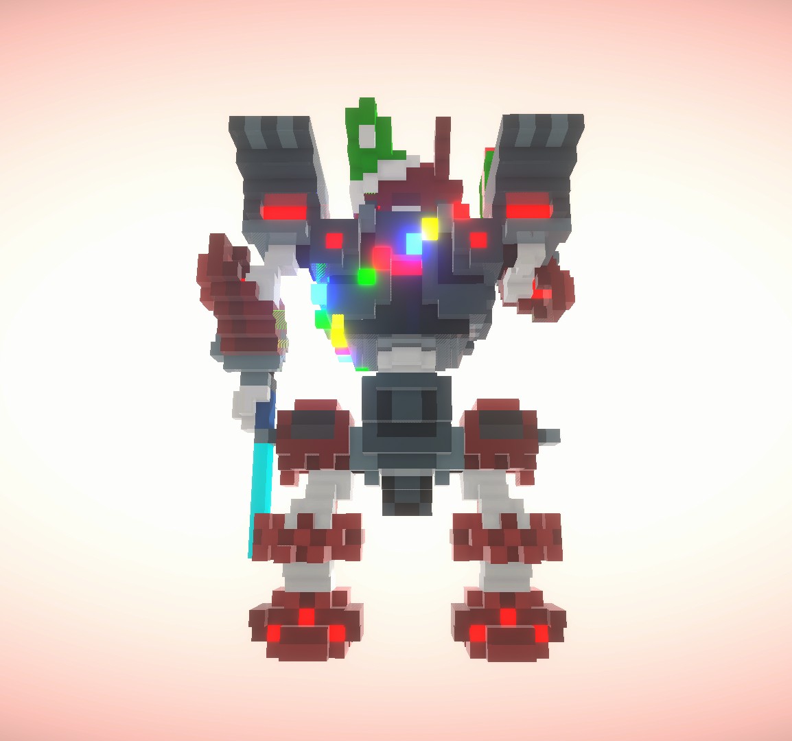 ForestGameDev's tweet image. Needed to do something related to the season... So #MerryChristmas #mecha lovers!

#VoxelPop #androidapp #gamedev #indiedev #voxel #voxelart
