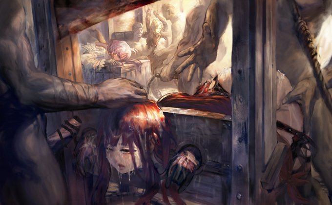 [R-18] Commission #輪姦 #レイプ #ぶっかけ #elsword https://t.co/ZZZpRtebHW 