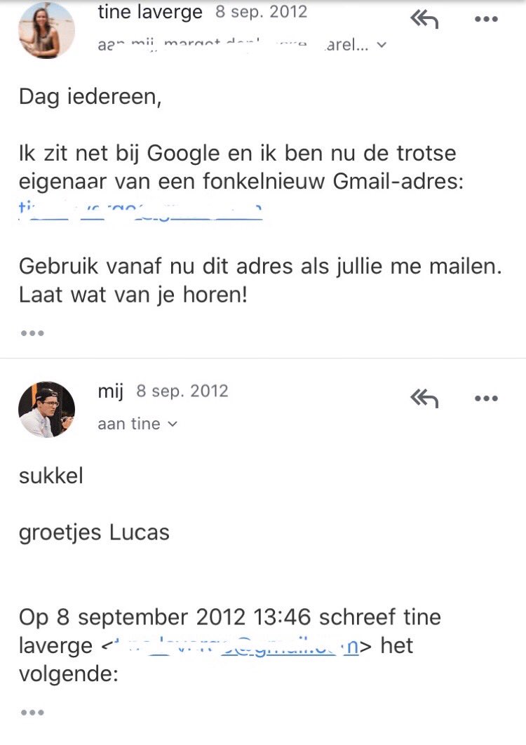 Lucaslaverge's tweet photo. Times before messenger🤭 https://t.co/tvgErF5j6L
