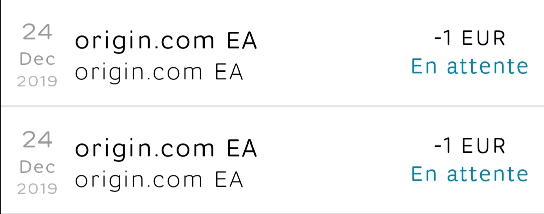 charlineler's tweet photo. @EA @OriginInsider @TheSims hi everytime I try to purchase, it says it doesn't work and then takes 1€ out of my bank account. Wtf pls help https://t.co/KhSC5G6k09
