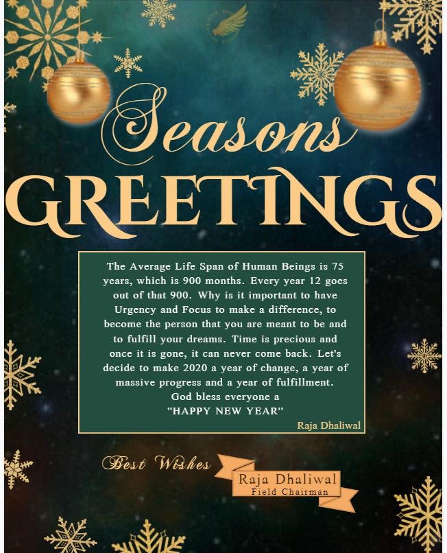 Merry Christmas to all my friends who celebrate. As we are approaching New year , it’s time to be grateful for all the blessings we have in life and get prepared for NEW YOU as New year will only be New if you are New. Let’s all enjoy time with our families and spread Love to all