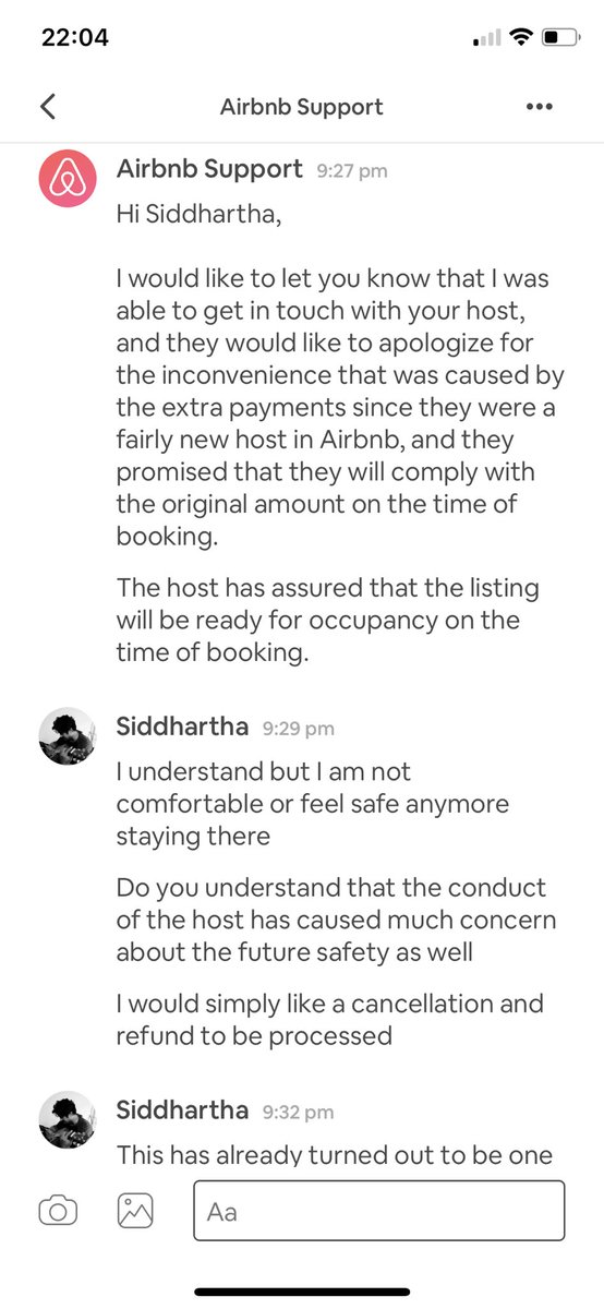 monk_lsid's tweet image. #AirBnB #Horror: recently booked an AirBnB in the UK. Dodgy hosts asked me for extra payment through bank transfer. When reported to AirBnB with proper evidence, instead of refunding the payment, they suggested I stayed back with the unsafe hosts. @Airbnb_uk @Airbnb @AirbnbHelp