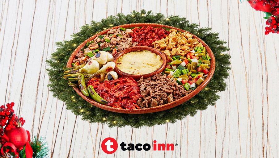 Felices Fiestas les desea #TacoInn #ElTacodeMexico