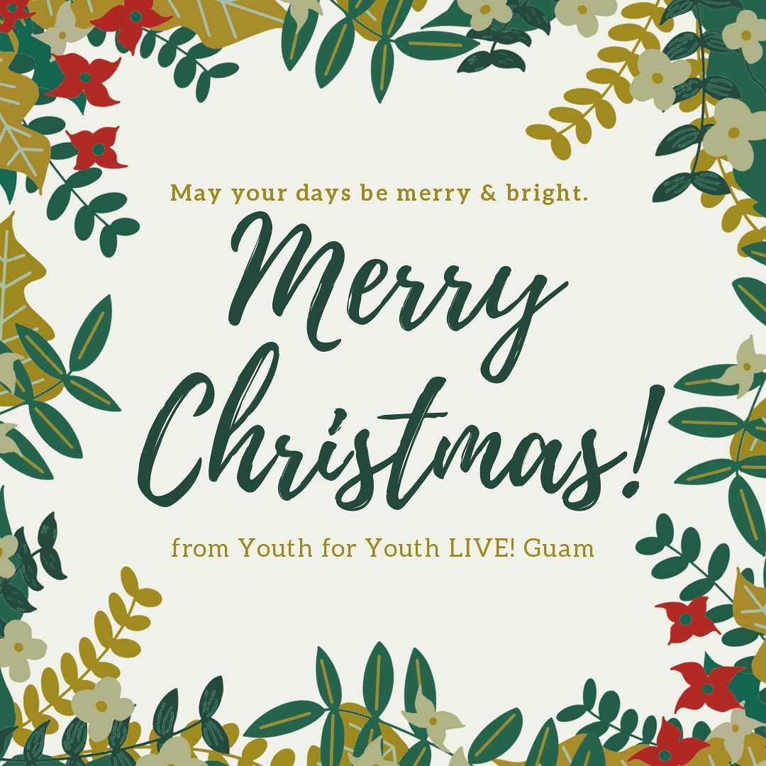 yfyliveguam's tweet photo. From our family to yours, Merry Christmas! 🎄❤❄⛄💚 https://t.co/jZAiBZyfVk