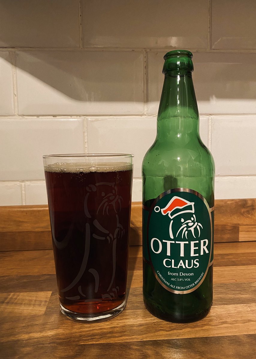 There’s no other beer I’d rather have on Christmas Eve than an Otter Claus. Merry Christmas everybody! May your day be filled with fun, laughter and lots of beer! 🍺🎄

#MerryChristmas <a href="/otterbrewery/">Otter Brewery</a>