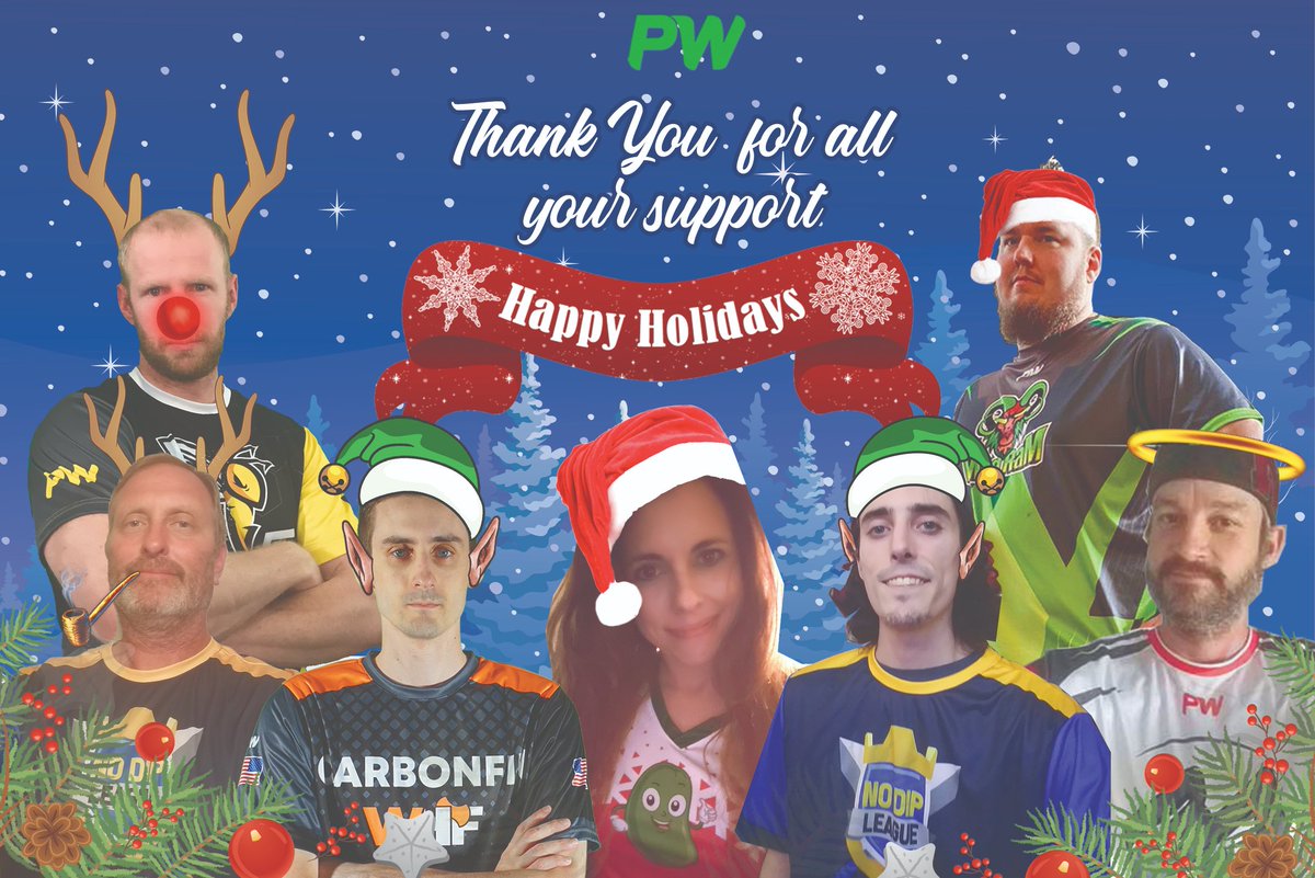 exclaimgg's tweet image. HA! Thank you so much for your support in 2019! Happy holidays to you all. Ugly holiday jersey next year?

@EricOneHive @PicklezMedia @ClashBashing @CarbonFinGaming @L8sleeperGaming @Bones_Duece @Beansbrigade_ @No_Dip_League