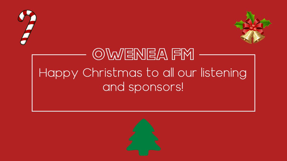 OweneaFM's tweet photo. 🎄Happy Christmas! 🎅 https://t.co/dUPrTU0T8s