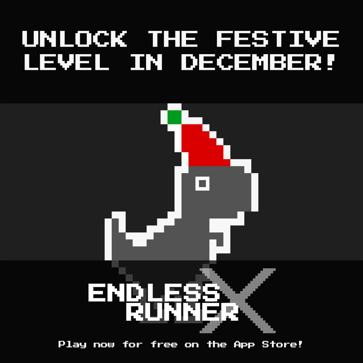 tbdGameCompany's tweet photo. Merry Christmas! Have you managed to unlock our limited edition #festive level yet in #EndlessRunnerX? Only 6 days left to play it!

https://t.co/QdHwoetwE7 https://t.co/WcZ8pg5knQ
