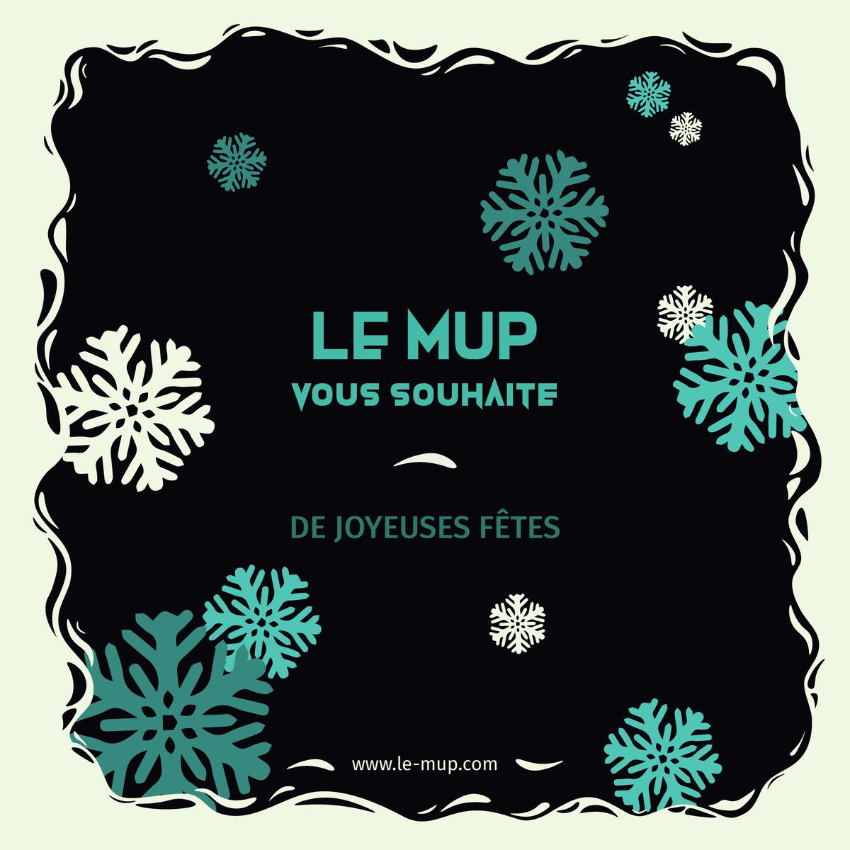 LeMupFest's tweet photo. Au nom du 🐙MUP, 
Joyeuses fêtes ! 
🎄🌲🎄🥂🍾
Happy holidays ! 

One love 🎥🐙 https://t.co/TeFOR69Fl8
