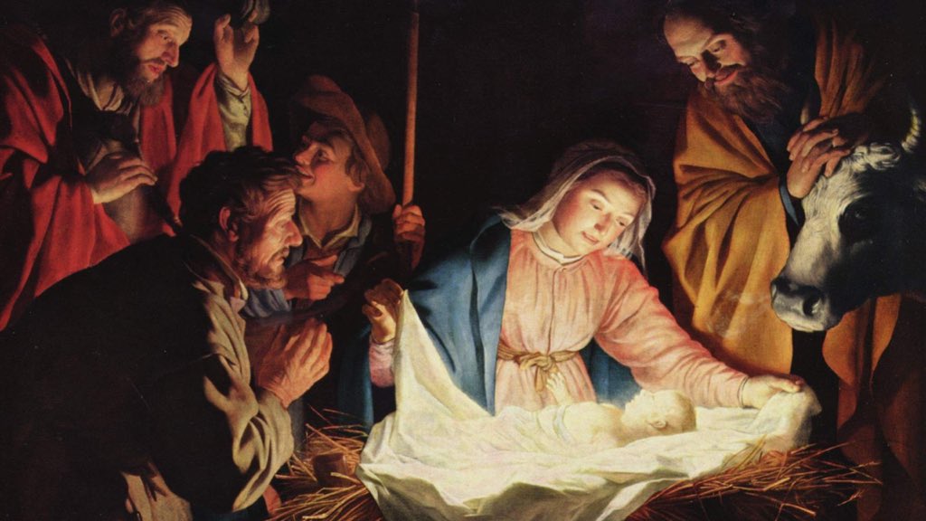 “And the Word was made flesh and dwelt among us and we saw his glory, the glory as it were of the only begotten of the Father, full of grace and truth.”

May you enjoy the blessings of the Incarnate God this Christmas.