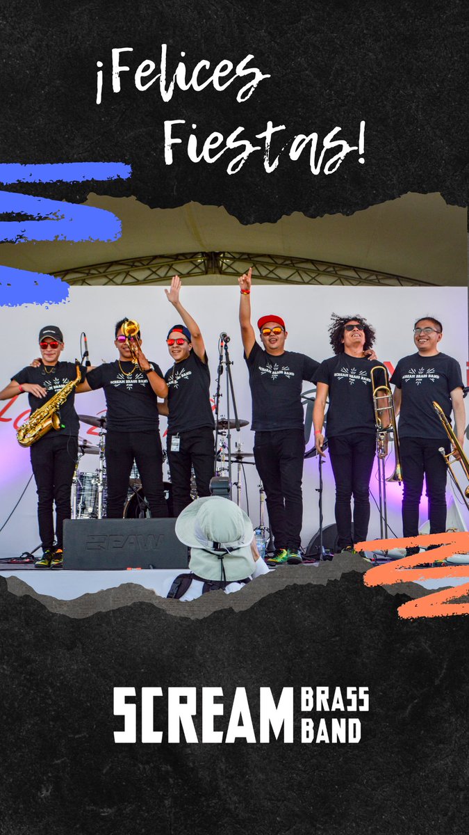 ¡SCREAMERS!

Les deseamos que la pasen de lo mejor en compañía de sus seres queridos durante estas fiestas. 

Reciban un fuerte abrazo de parte de la familia Scream Brass Band.

#SBBteam #BrassBand #Music #Mexico #FelizNavidad #FelizAño