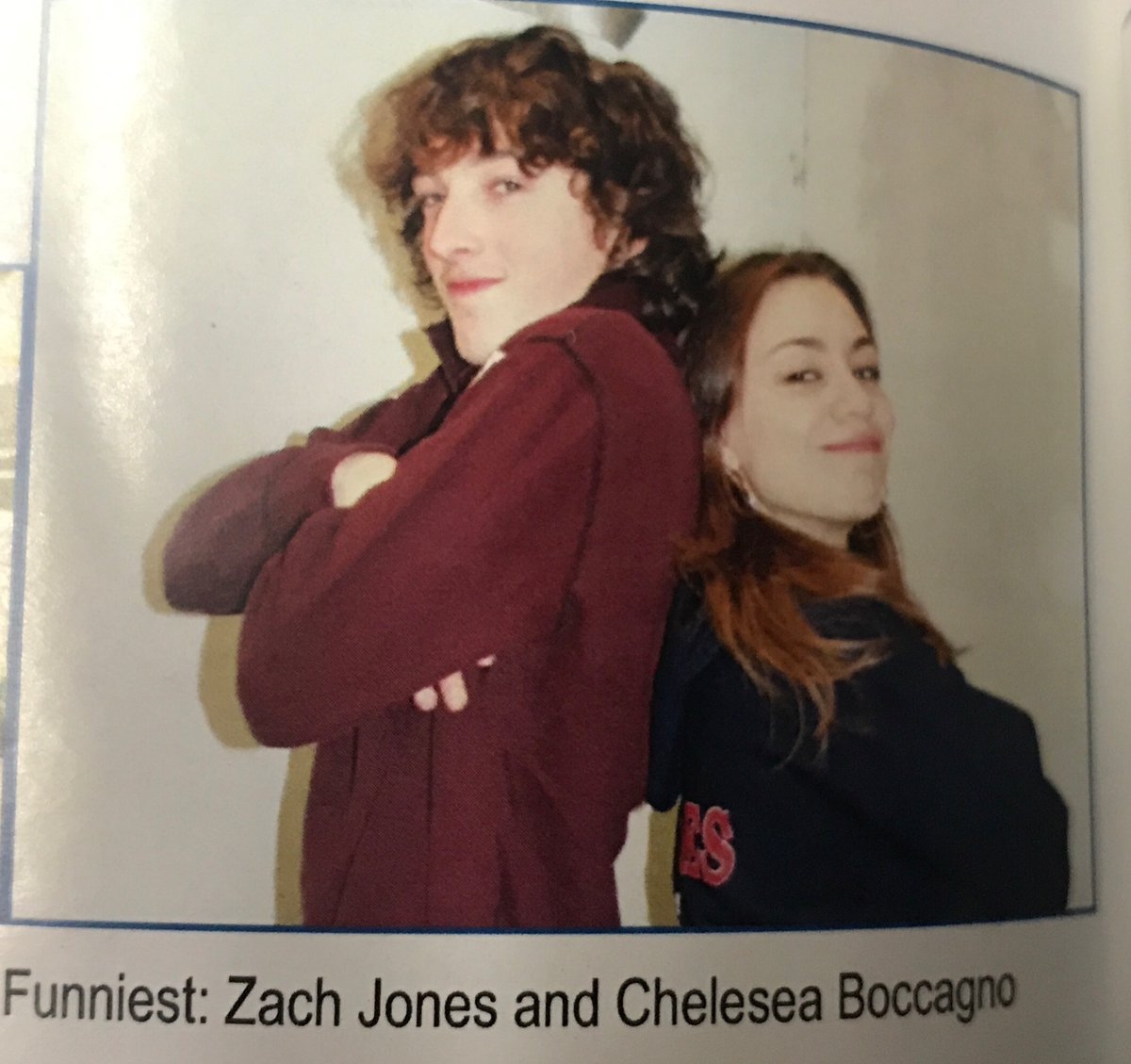 ChelseaBoccagno's tweet image. Being home for the holidays means looking through yearbooks. It still gets me that in high school the career goal I listed was clinical psychology. How boring! &amp;amp; lovely &amp;amp; meaningful :).
Not surprised, though, that I won both funniest &amp;amp; most stressed out ;) #spuriouscorrelation?