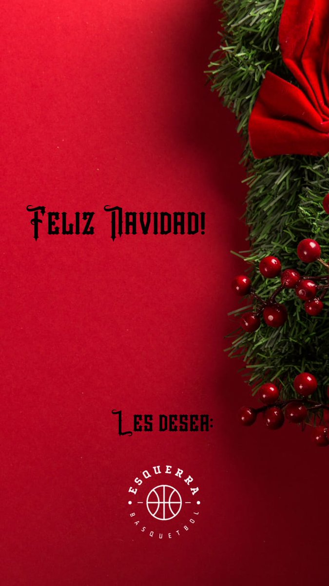 EsquerraBasquet's tweet photo. ¡Les deseamos una feliz navidad! #familiaesquerra 🎄🎅 https://t.co/dQftvV3NCm