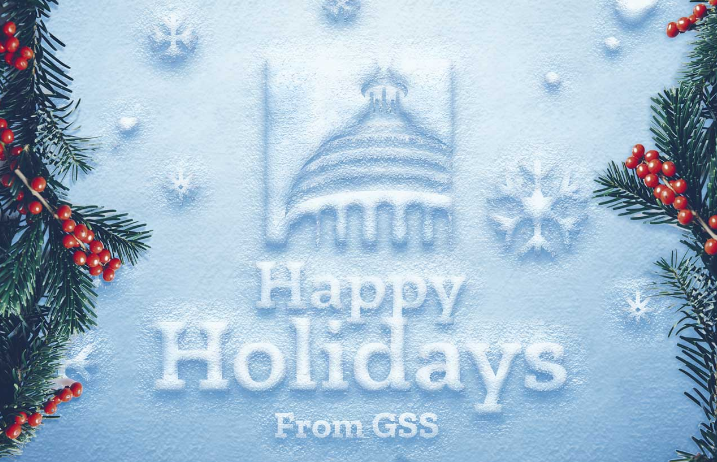 GSSGov's tweet image. The GSS Team wishes you a happy holiday season and a prosperous New Year!