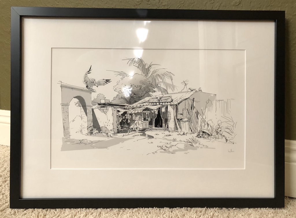 Had a chance to finally see inPRNT's framing quality when I ordered a gift this year. Looks great! Thought I would share here for people that order prints or want to sell :)
https://t.co/3Zt0GOF2TA @inprnt 