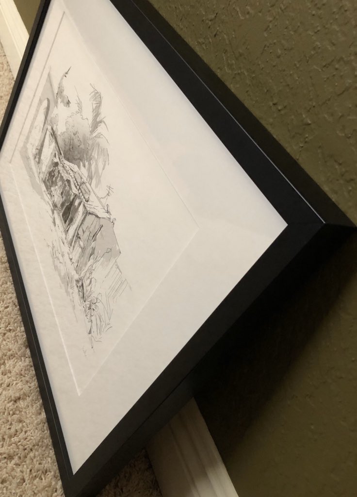 Had a chance to finally see inPRNT's framing quality when I ordered a gift this year. Looks great! Thought I would share here for people that order prints or want to sell :)
https://t.co/3Zt0GOF2TA @inprnt 