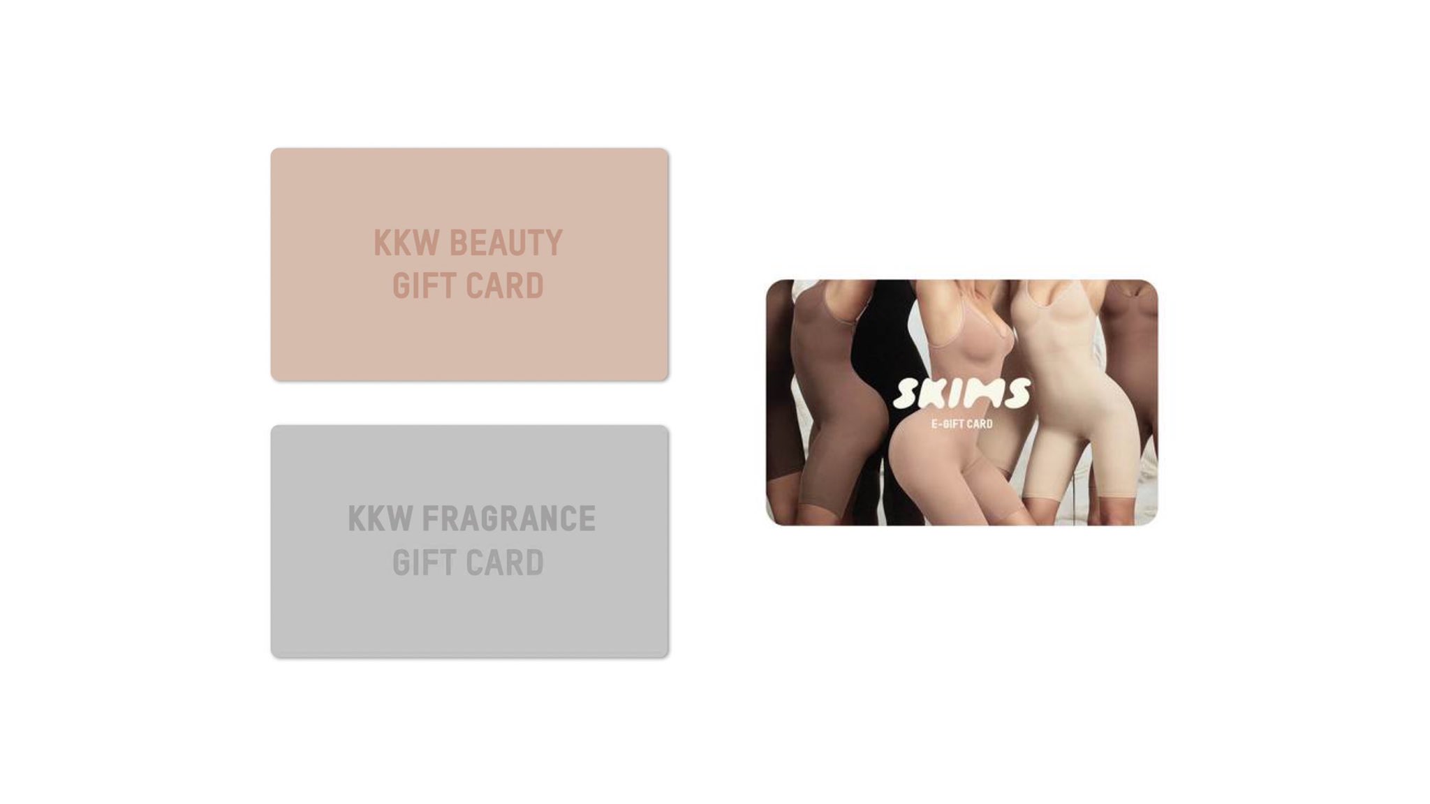 KKW MAFIA on X: Need last-minute gifts? Shop @kkwbeauty, @KKWFRAGRANCE & @ skims E-Gift Cards now just in time for the Holidays! 🎁   / X