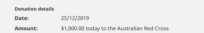 Thanks to everyone who helped me today to raise money for Australia&rsquo;s bush fire appeal, I donated $2000<a href="/tag/chaturbate"class="tags"><span>#chaturbate</span></a>