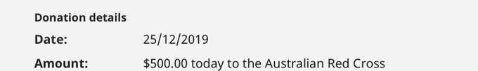 Thanks to everyone who helped me today to raise money for Australia&rsquo;s bush fire appeal, I donated $2000<a href="/tag/chaturbate"class="tags"><span>#chaturbate</span></a>