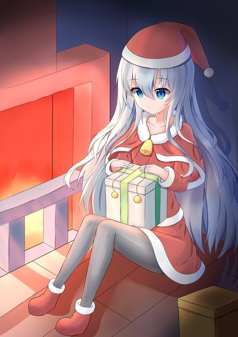 クリスマス響 #クリスマス #女の子 #響(艦隊これくしょん) #艦これ https://t.co/ubVEIYBC2F 