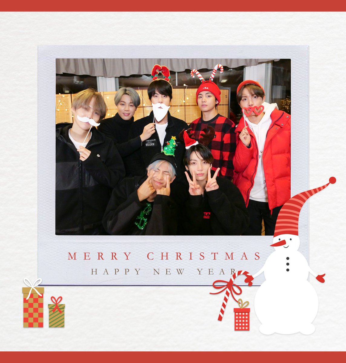 Merry Christmas to you😍😍😘😘
#Christmas #Christmas2019 #MerryChristmas2019 #BTSTour2020 #BTSWins10s #BTSTourInGREECE @BTS_twt