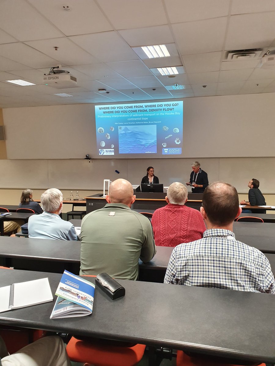 SianCamp's tweet photo. My first conference presentation at GSNZ! Glad to see my title was catchy enough! https://t.co/9NmApqZfUx