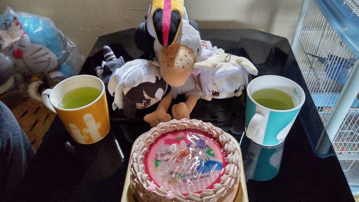 phoenix_ch027's tweet photo. メリークリスマスなのだー🎅
今日はフレンズのケーキを食べるのだー☺️
ドールちゃんとマイルカちゃん、大好きなのだー❤️
#ph2019
#ph20191225
#クリスマス 
#くりすますぼっち https://t.co/6OEgtjpJot