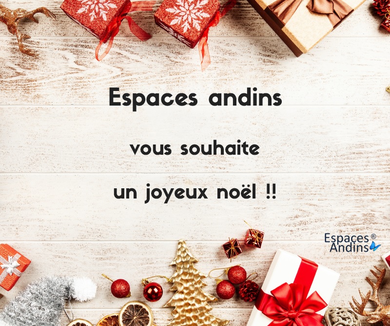 Espaces andins vous souhaite un joyeux noël !!
.
.
#espaceandins #feliznavidad #espacesandins #touroperator #specialisteameriquedusud #voeux