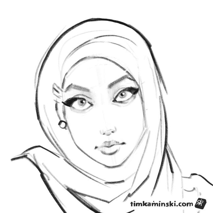 @ughdollface Had to do a quick sketch of you. 