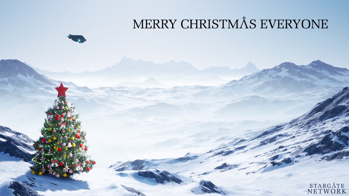 Merry Christmas Everyone ❤️🎁🎄

#SGN #Stargate #UE4 #gamedev #gameart #MerryChristmasEve