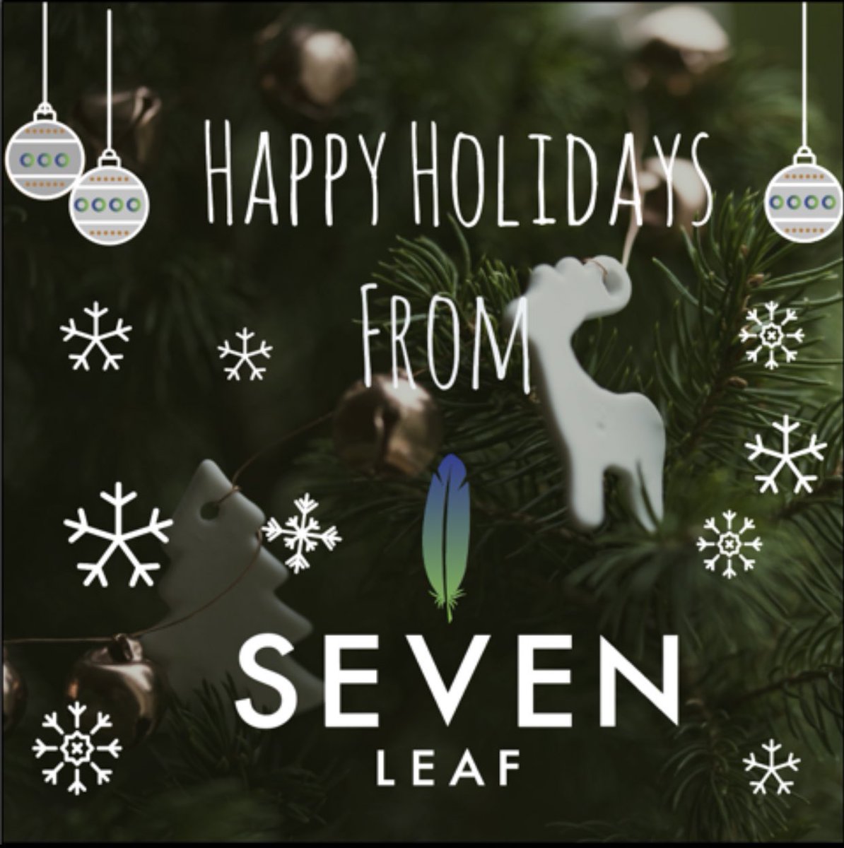 Happy Holidays! We hope you have a dope Christmas. 🎄