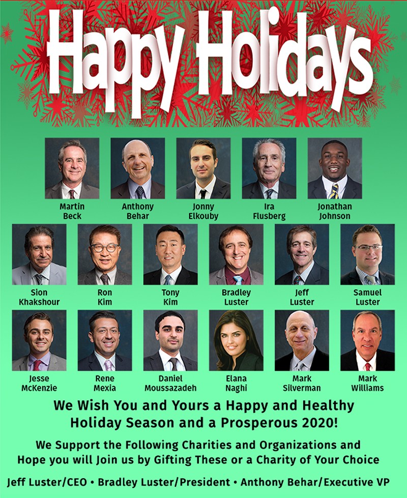 MajorPropsLA's tweet photo. Happy holidays, we are grateful for the fantastic relationships and people we met and did business this year. Thank you for choosing Major Properties! https://t.co/bqwXnQ0DYK