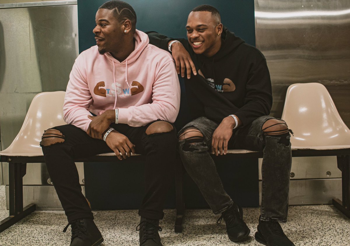 DesmondTrogdon's tweet photo. You guys asked and we delivered. Official Strong Way merch dropping on January 1st. Don we did it brudda. We’re really living out the dream . If it ain’t the Strong Way it’s the wrong way, ya dig? https://t.co/XTEs57ZUud