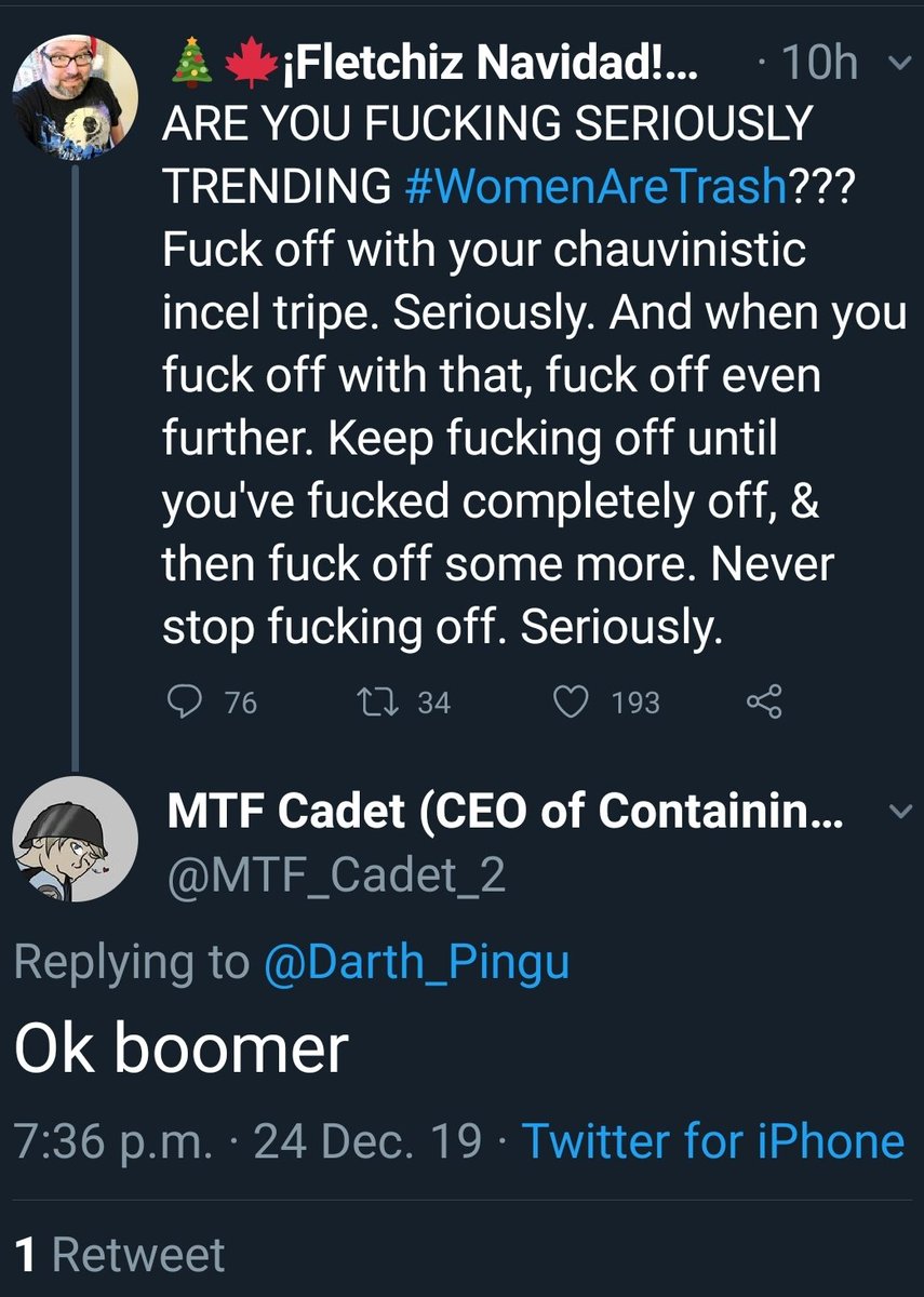 Darth_Pingu's tweet image. I&apos;m 42 🤦‍♂️ #NotABoomer #BeBest