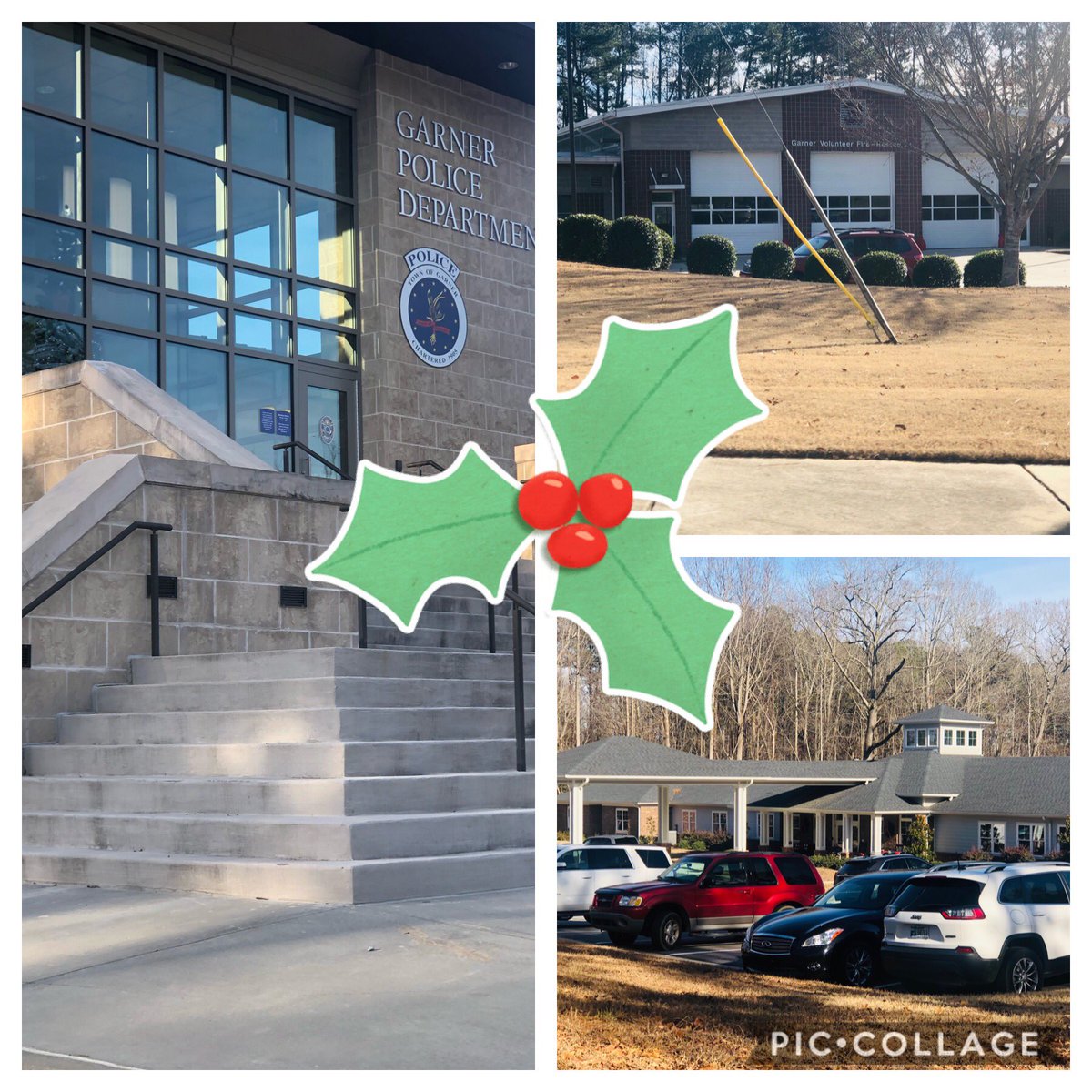 We spread some holiday cheer with cards full of warm wishes to our local fire, EMS and police department as well as Bella Rose assisted living. <a href="/GarnerPolice/">Garner Police</a> <a href="/GarnerFire/">Garner Fire-Rescue</a> Thank you for keeping us safe every day!