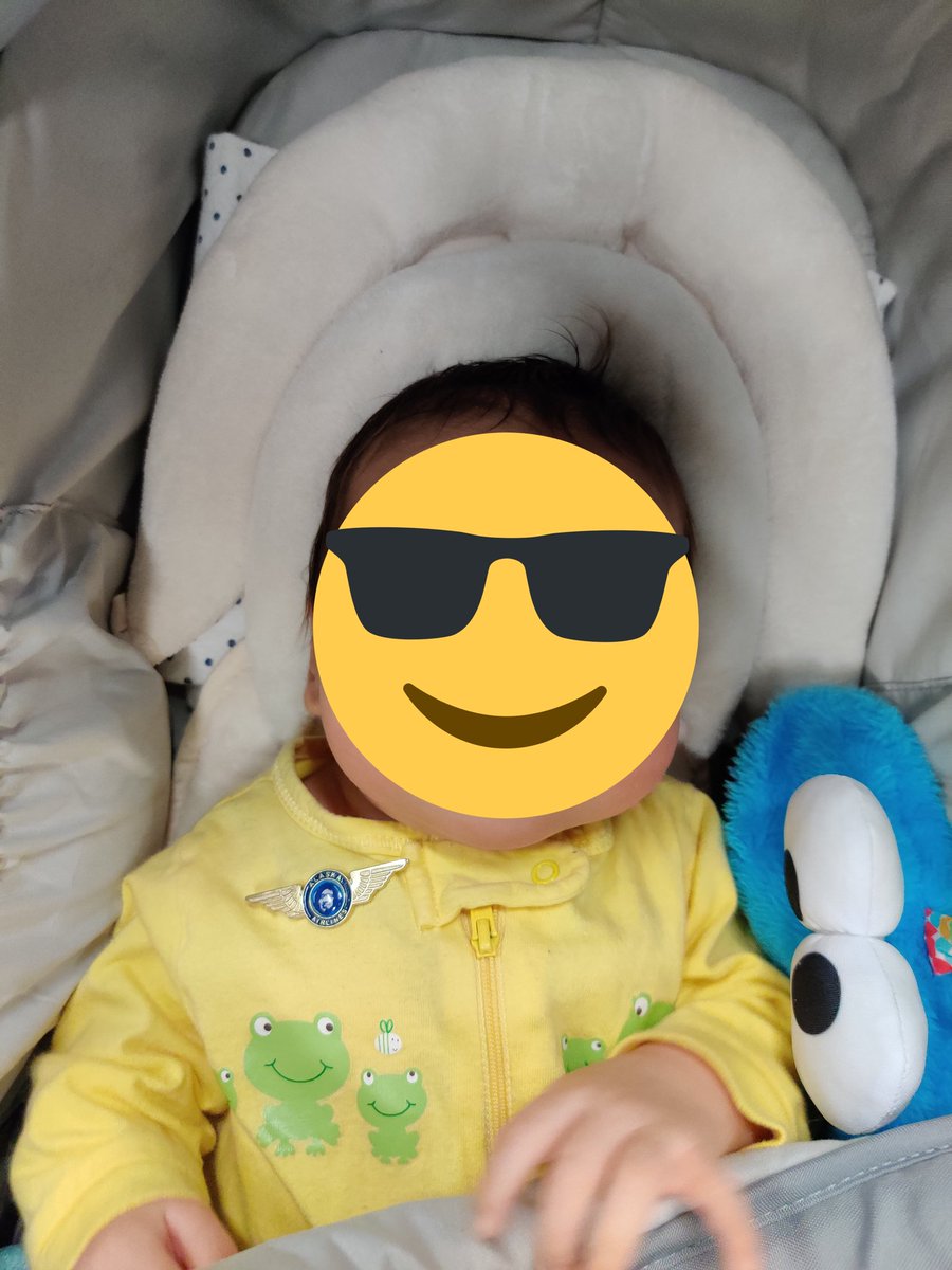 Little guy's first flight, thanks for his wings <a href="/AlaskaAir/">Alaska Airlines</a>