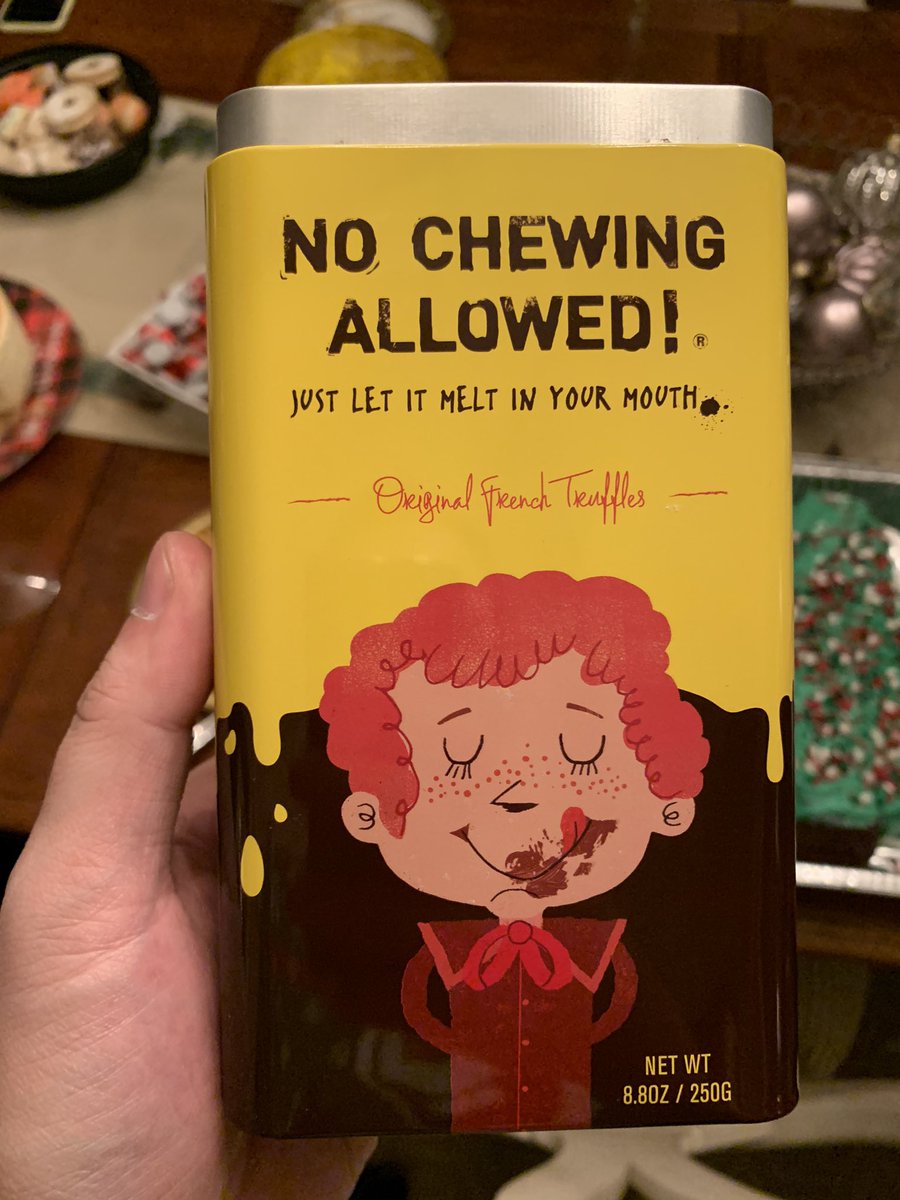 No chewy no allowed! (Chocolate)