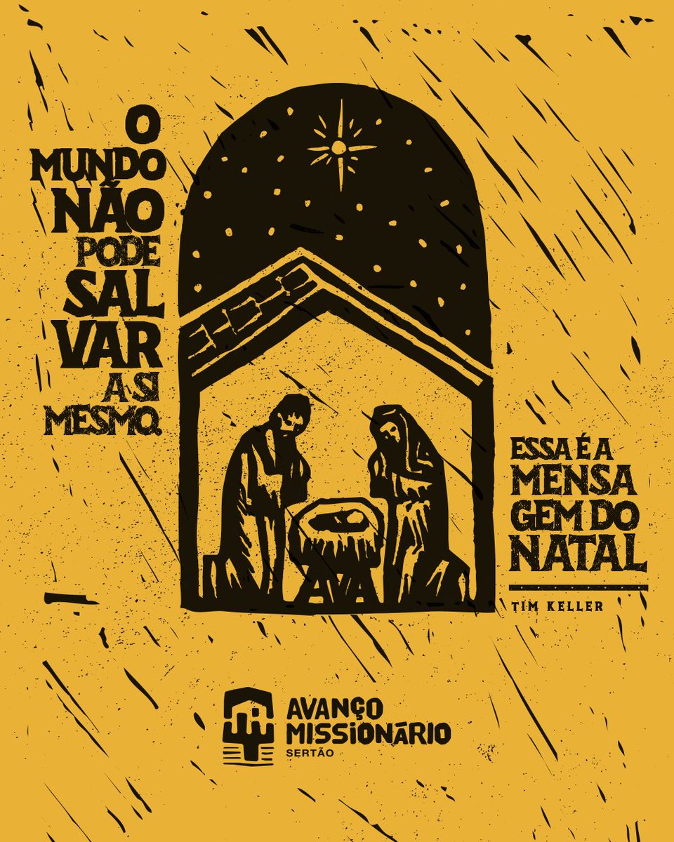 avanconosertao's tweet photo. 🌵 O Salvador está entre nós! O prometido das nações ~ e do #sertão ~ está presente na história para trazer redenção. Cristo é o único Filho de Deus e o sinal do Seu amor e misericórdia sobre nós. Adoremos ao Rei deitado numa manjedoura!

#FelizNatal #JesusÉoNossoNatal https://t.co/DdMvjRxx5Z