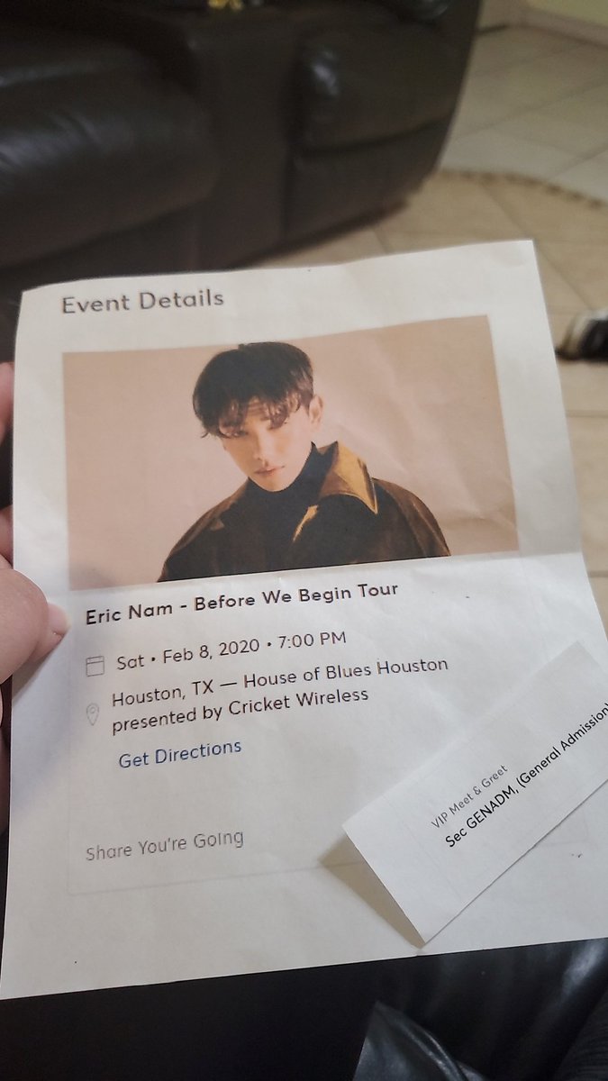 moni901020's tweet photo. When your Family secret Santa gets you the best gift ever. Ready to meet @ericnamofficial again https://t.co/YncIczlXMe