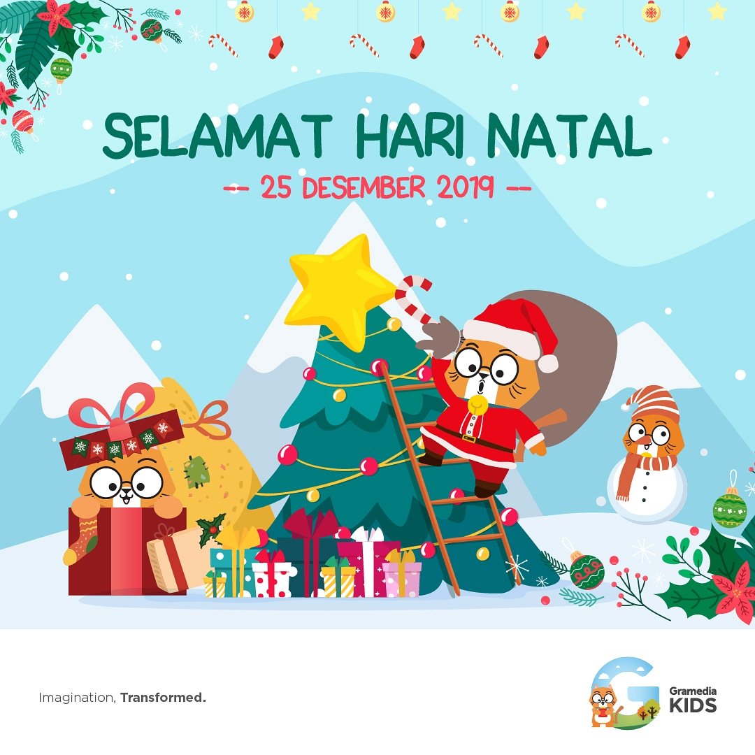Selamat Hari Natal untuk sahabat Doru yang merayakan😊

Semoga damai dan keberkahan selalu beserta kita😁

Sahabat Doru dapat hadiah Natal apa nih?

#gramediakids 
#natal
#harinatal
#selamatharinatal
#merrychristmas
#christmas
#merrychristmasandhappynewyear