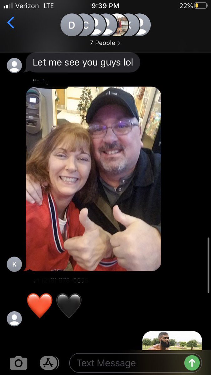 ChrisGilyon's tweet photo. My grandma accidentally added the wrong person to our Christmas Eve group chat. She asked for pictures of all of us so I made sure to send her my most recent. Hope Sunshine and everyone else has a happy holiday season! https://t.co/xaw8keh9gZ