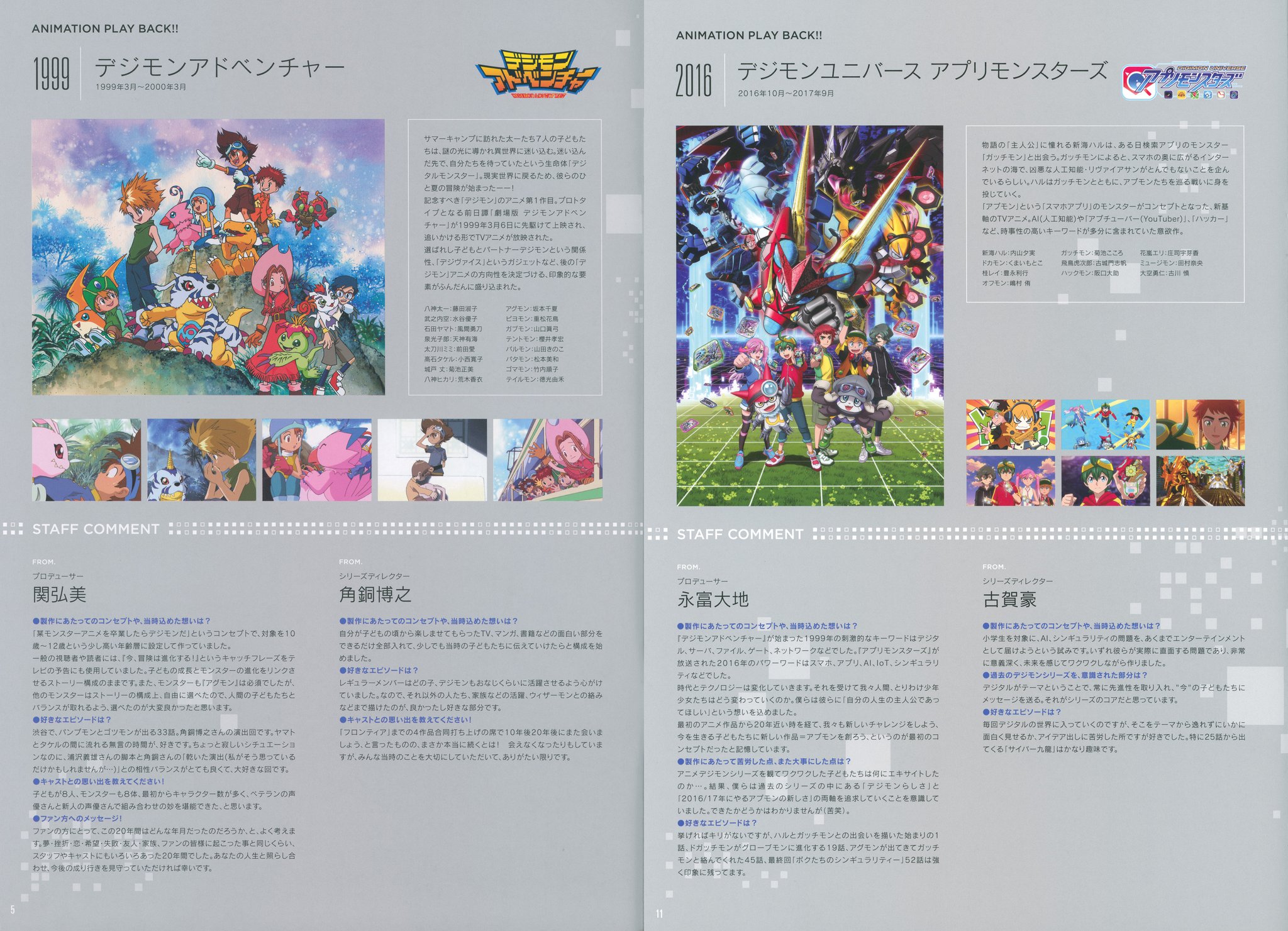 With The Will Digimon Forums News Podcast It S Day 3 Of Digimonukkah 19 Today We Have Scans Of The Digifes 19 th Anniversary Memorial Brochure This Booklet Goes Over