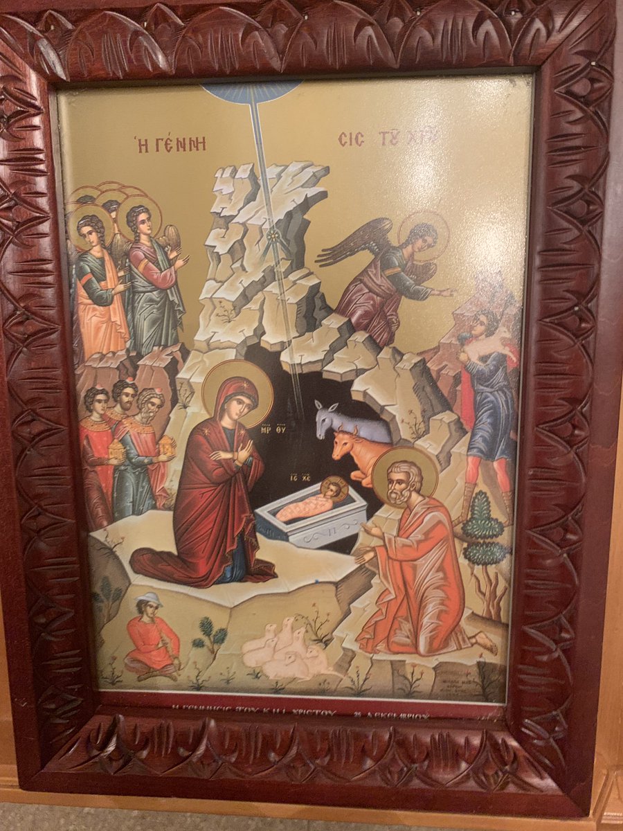 Orthodox_YA's tweet photo. Wishing everyone a blessed Christmas!! Glory to God for His wondrous birth! ❤️ https://t.co/gED9bKxSSO