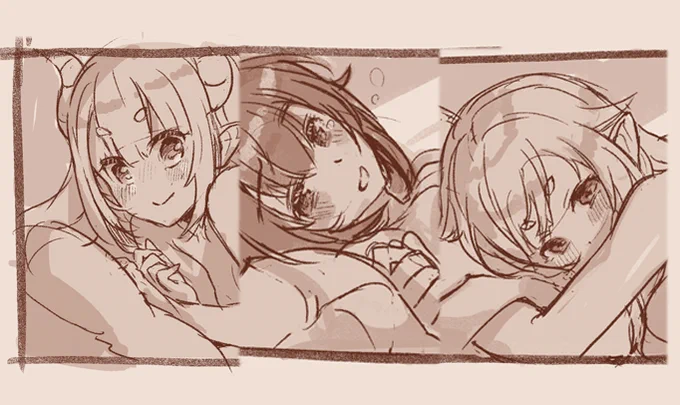 おはしんりゃくぅ
おはYUAぁ…
おっはしんりゃく!

もうお昼なんだよなあ…

🐘⇒PAWOO
https://t.co/g2wajIUw2p
✏️⇒ピクシブスケッチ
https://t.co/s1GZkDTD3B 