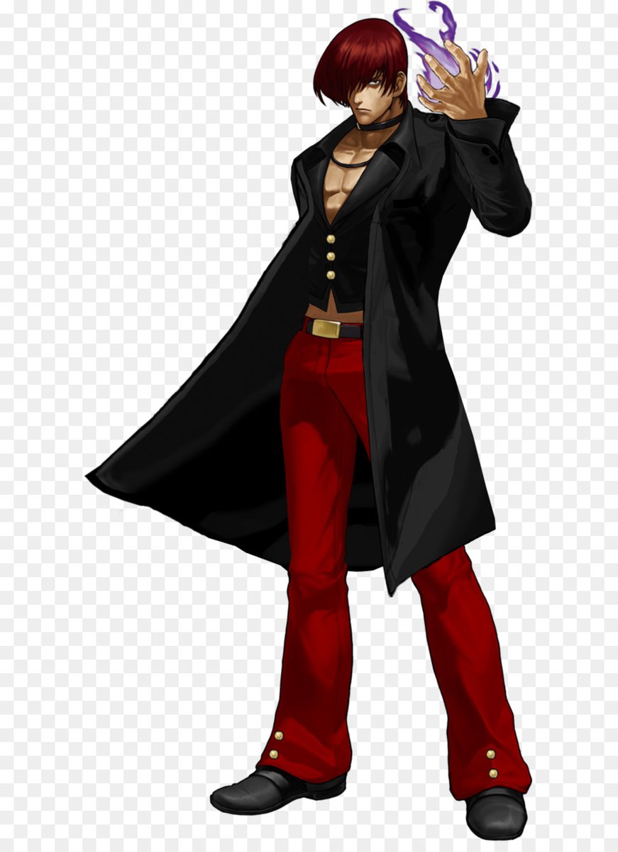 IORI YAGAMI - "Flame of the End"Age: 20Country: JapanTeam: Iori Team Origins: KOF '95a musician, iori is the heir to the yasakani bloodline, a clan of pyrokinetics who once fought alongside the kusanagi clan. this doesn't stop iori and kyo from hating each other, though.