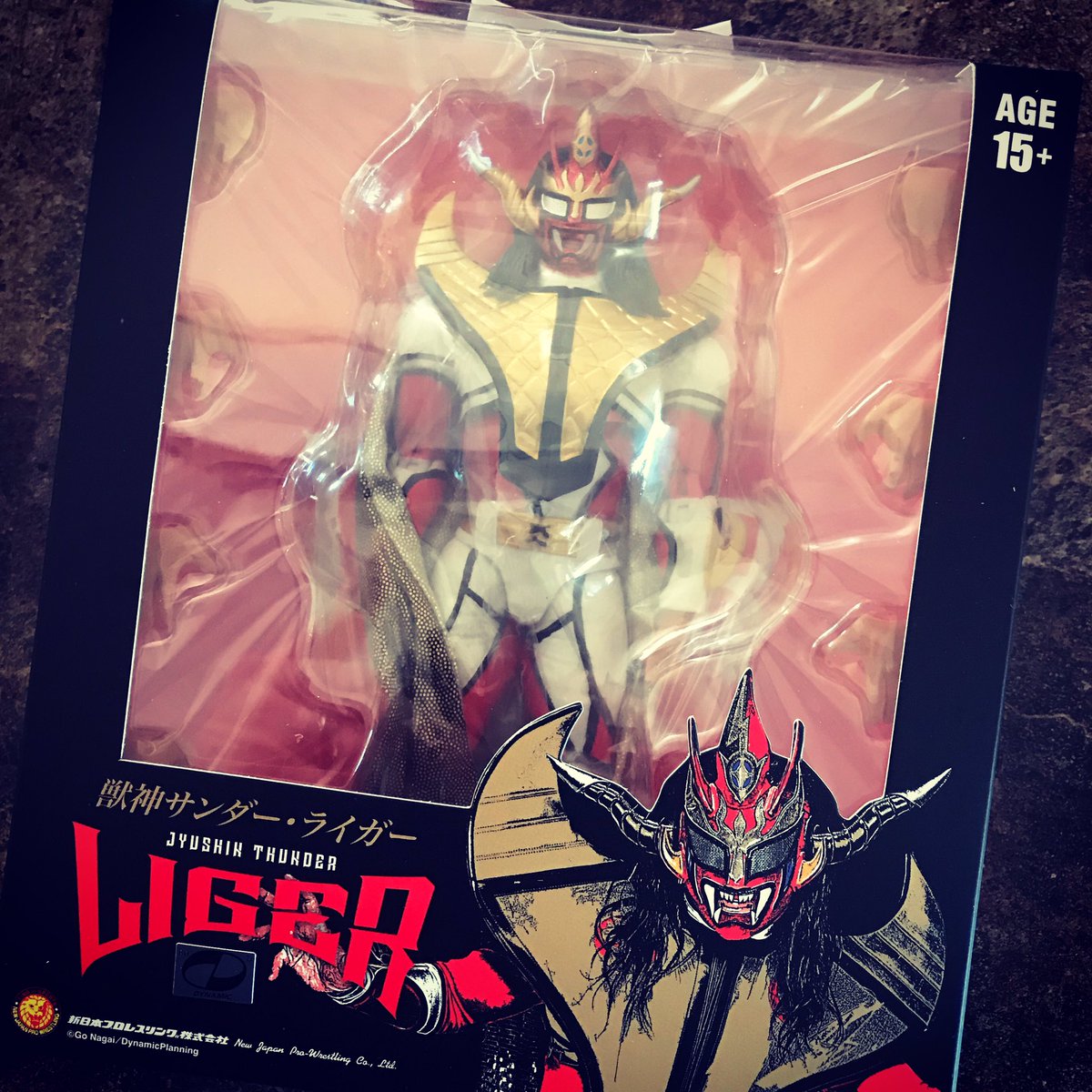 Probably my most anticipated figure of the year, @stormcohk @Liger_NJPW, this thing is phenomenal #stormcollectibles #jushinliger #thunder #figlife #wrestlingfigs #wrestlingtoys #wrestlingcollectibles #njpw #njpwworld #classicwrestling #wrestlingwithclassics