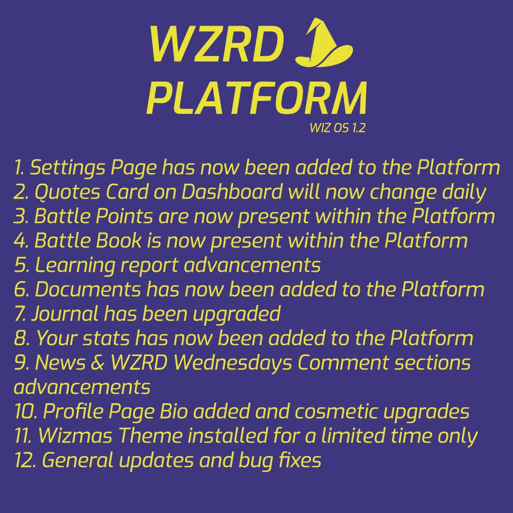 WZRD PLATFORM tweet media