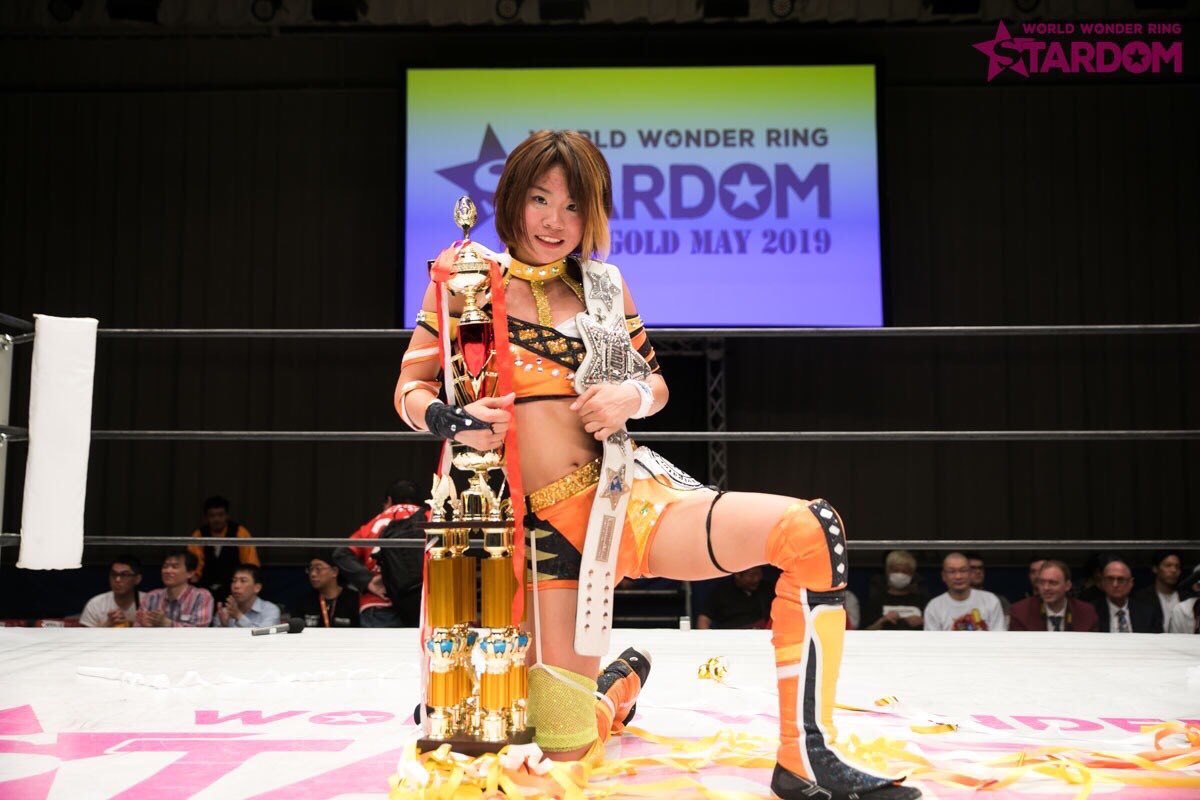 MFKAOZ's tweet image. Arisa Hoshiki in 2019:
✅ Cinderella tournament winner
✅ Beat Momo Watanabe for the white belt
✅ Won the tag league with Tam
✅ Wrestling at the Tokyo Dome
Wrestler of the year.